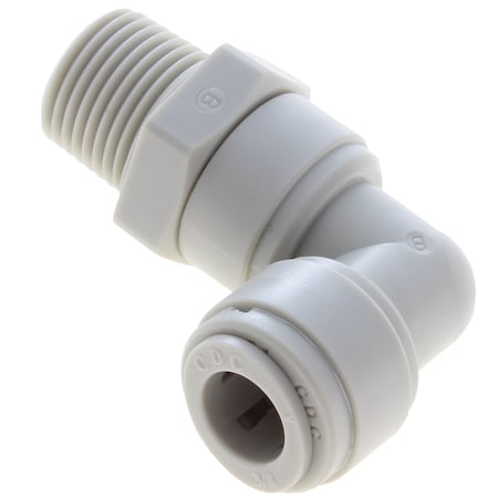 Fluidfit Fitting, Fluidfit, Swivel Elbow, Male, 5/16" x 1/4" NPT HRPL5/16-N02